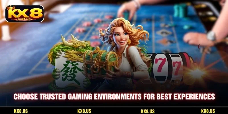 Choose trusted gaming environments for best experiences