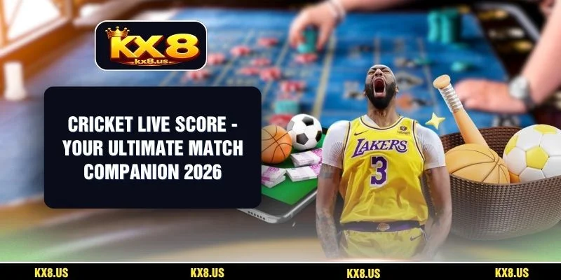 Cricket Live Score - Your Ultimate Match Companion 2026