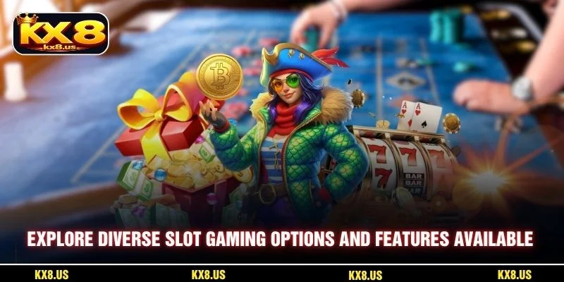 Explore diverse slot gaming options and features available
