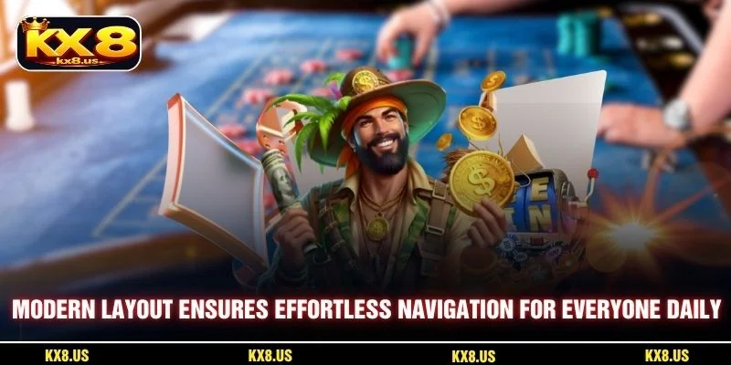 Modern layout ensures effortless navigation for everyone daily