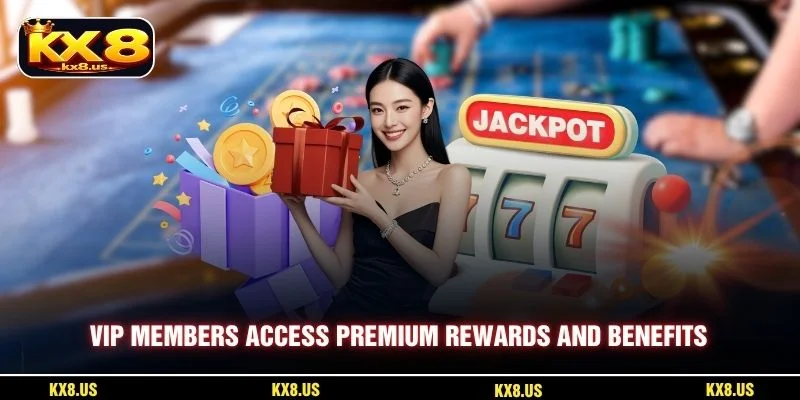 VIP members access premium rewards and benefits