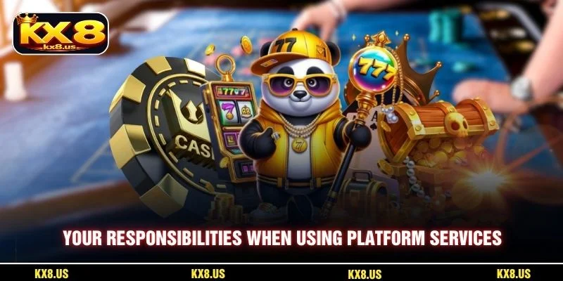 Your responsibilities when using platform services